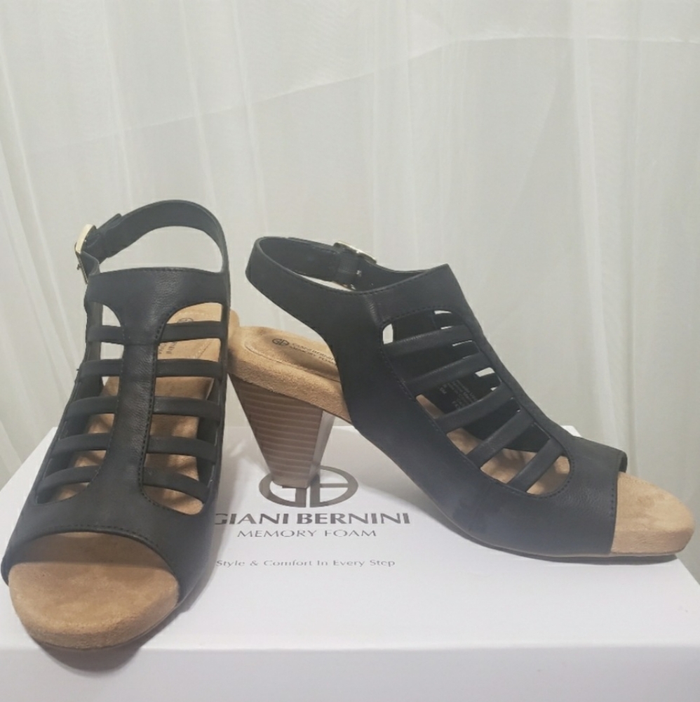 NIB Giani Bernini Sz 8.5M Caileigh in Black - Picture 1 of 16